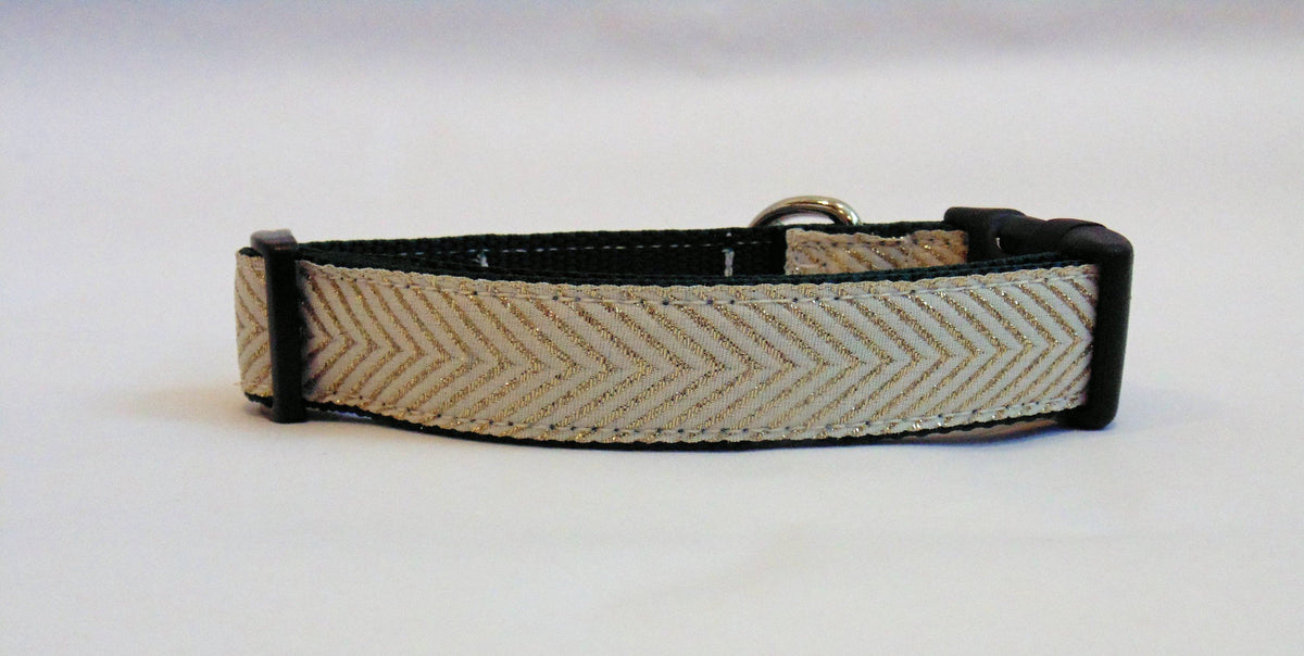 Iridescent shop dog collar