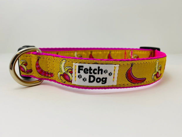 Bananas Dog Collar - Fetch Dog