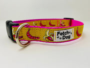 Bananas Dog Collar - Fetch Dog