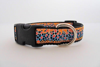 Brown Trout Dog Collar - Fetch Dog