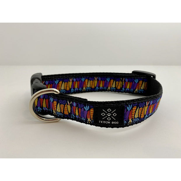 Colorful Carrots Dog Collar - Fetch Dog