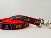 Colorful Carrots Dog Leash - Fetch Dog