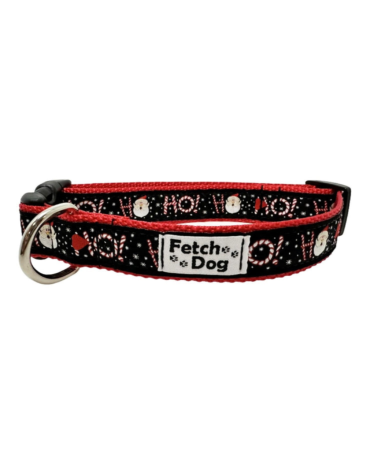 Ho Ho Ho Dog Collar - Fetch Dog