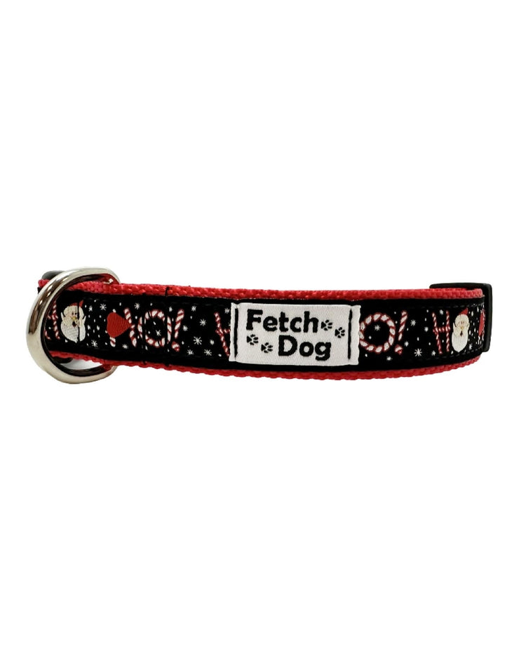 Ho Ho Ho Dog Collar - Fetch Dog