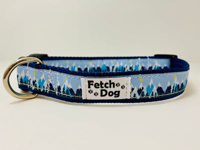 Montana Skyline Dog Collar - Fetch Dog