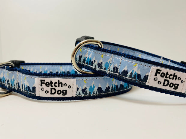 Montana Skyline Dog Collar - Fetch Dog