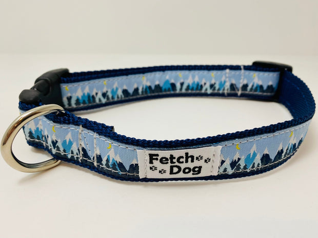 Montana Skyline Dog Collar - Fetch Dog