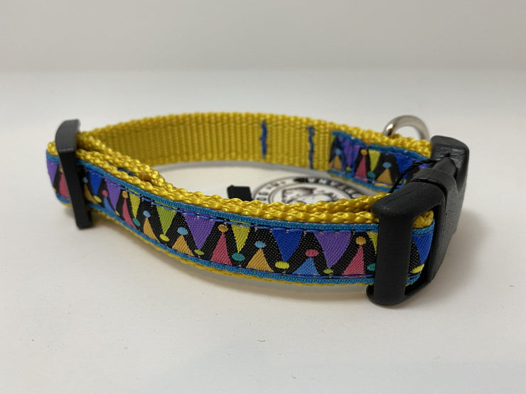 Party Hats Small Dog Collar - Fetch Dog