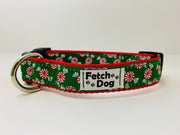 Peppermint Candies Dog Collar - Fetch Dog