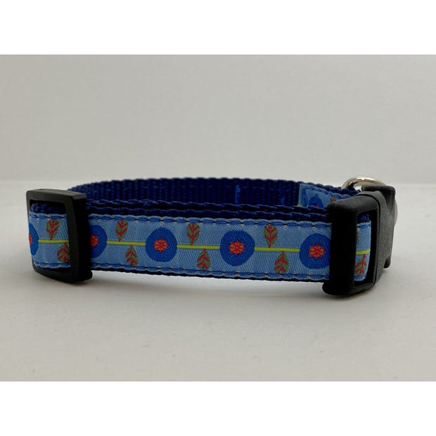 Poppies Small Dog Collar - Fetch Dog