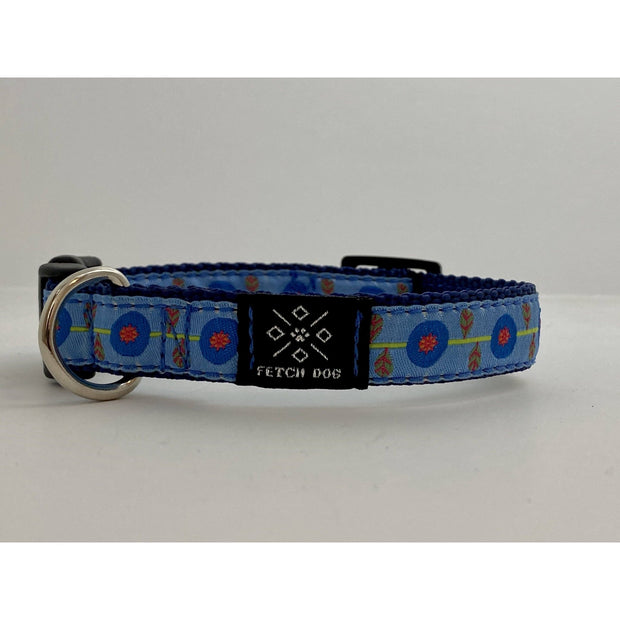 Poppies Small Dog Collar - Fetch Dog