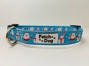 Santa + Gifts Dog Collar - Fetch Dog