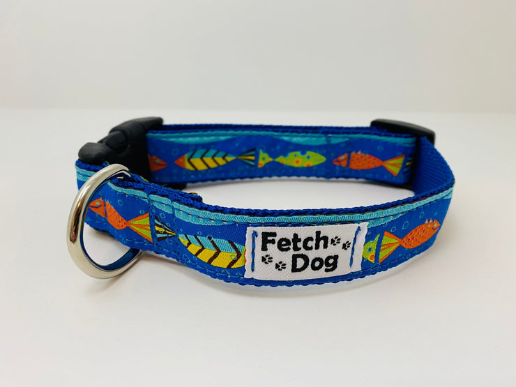 School of Fish Dog Collar - Fetch Dog