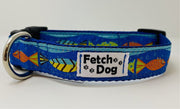 School of Fish Dog Collar - Fetch Dog