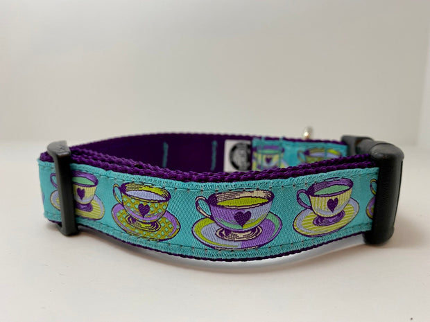 Tea Time Dog Collar - Fetch Dog