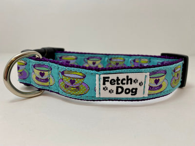 Tea Time Dog Collar - Fetch Dog