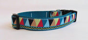 Triangle Zig Zag Dog Collar - Fetch Dog