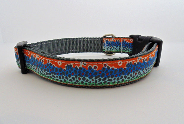 Trout Spots Pattern Dog Collar - Fetch Dog