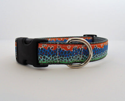 Trout Spots Pattern Dog Collar - Fetch Dog