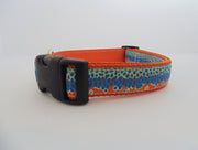 Trout Spots Pattern Dog Collar - Fetch Dog