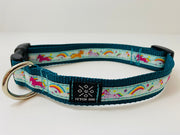 Unicorn & Rainbow Dog Collar - Fetch Dog