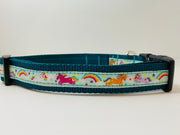 Unicorn & Rainbow Dog Collar - Fetch Dog