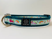 Unicorn & Rainbow Dog Collar - Fetch Dog