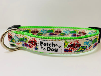 Wham Bam Pow Dog Collar - Fetch Dog