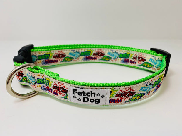 Wham Bam Pow Dog Collar - Fetch Dog