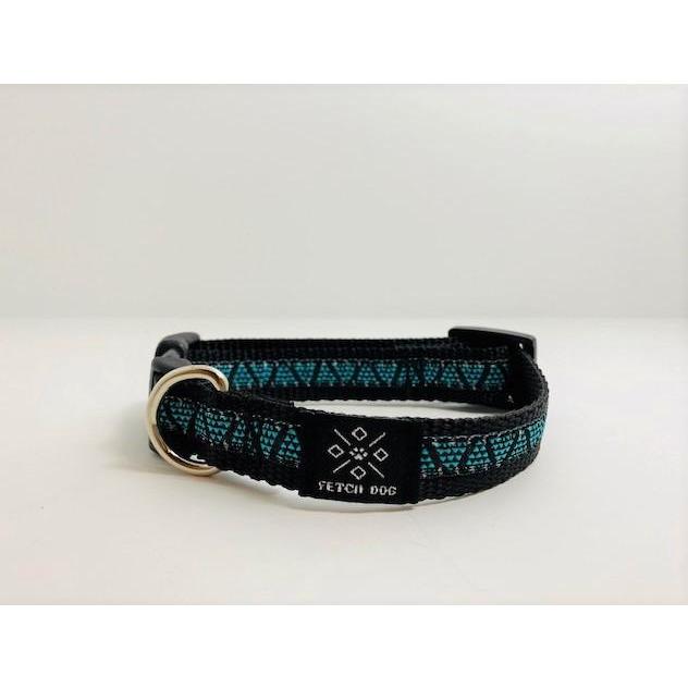 Turquoise Mini Pyramids Small Dog Collar Dog Collar Fetch Dog 