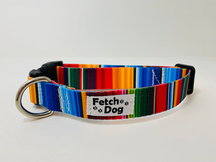 Sarape dog shop collar