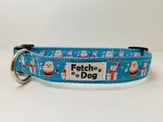 Santa + Gifts Dog Collar